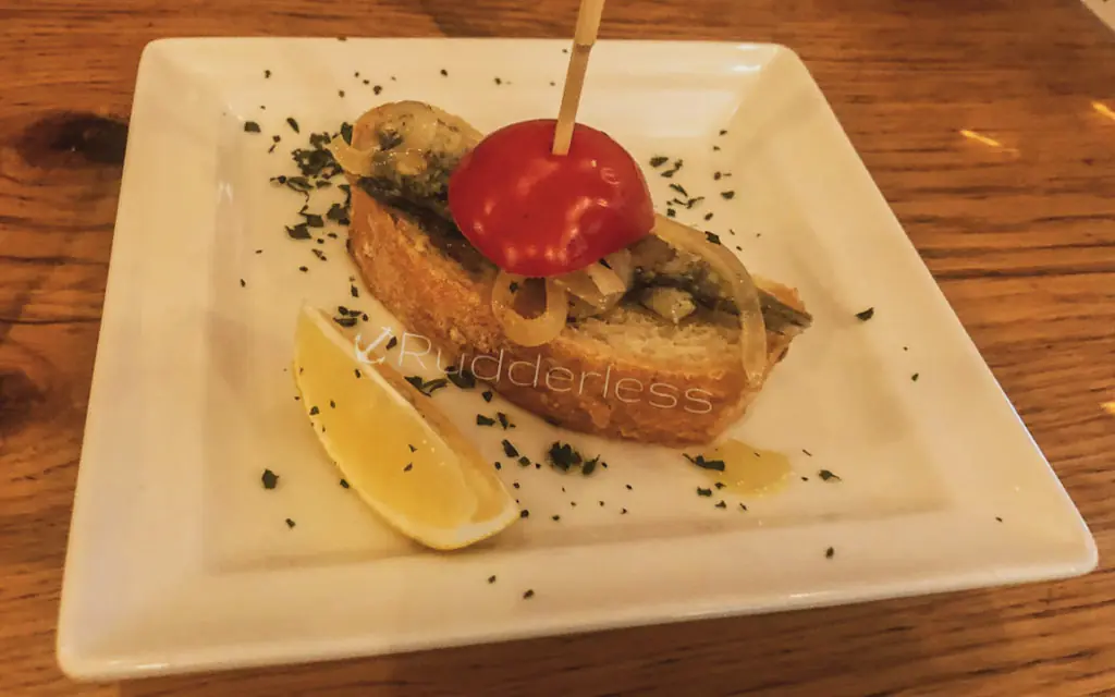 food on a plate
